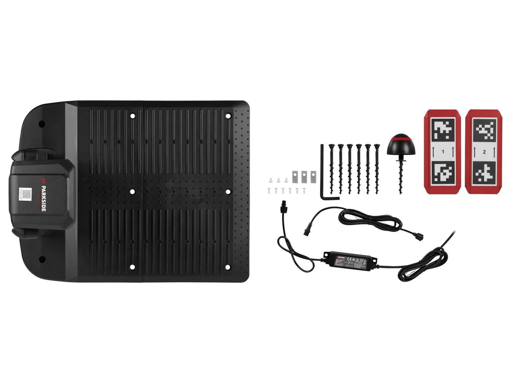 PARKSIDE PERFORMANCE Tondeuse robot Smart & Free, 1250 m + Garage, 20 V