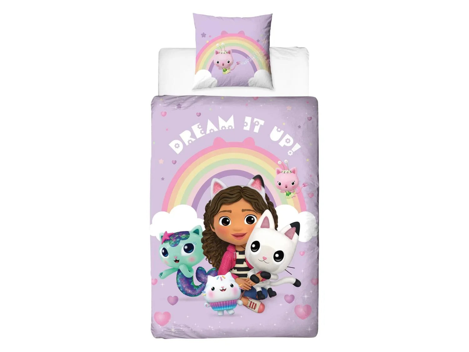Parure de lit rversible pour enfant, 140 x 200 cm