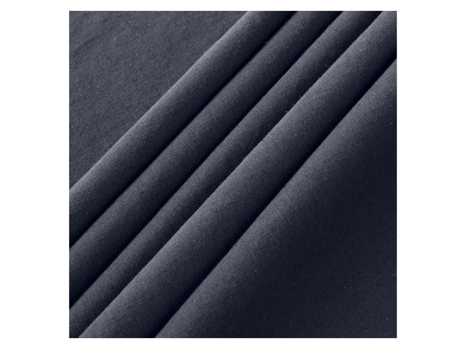 LIVARNO home Parure de lit en lin mlang, 260 x 240 cm