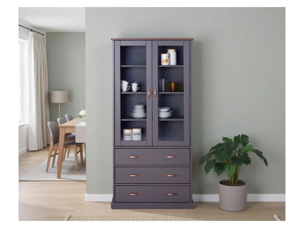 Inter Link Vitrine buffet Westerland , 90 x 38,40 x 190 cm