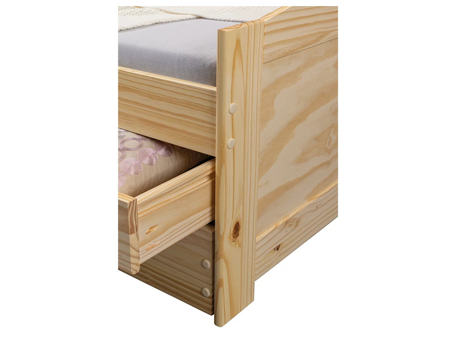 Inter Link Lit banquette 3 tiroirs, 205 x 63 x 96 cm
