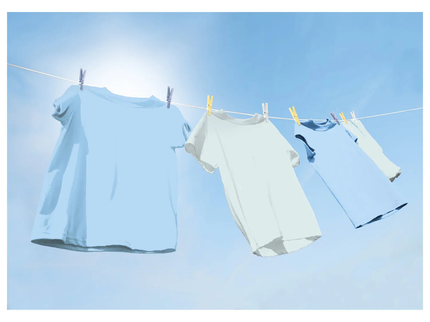 AquaPur Pinces  linge / corde  linge / panier tlescopique