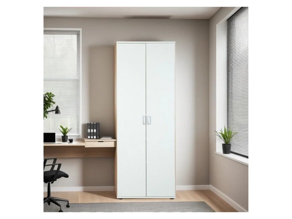 Inter Link Armoire  deux portes en bois, 70 x 189 x 34 cm
