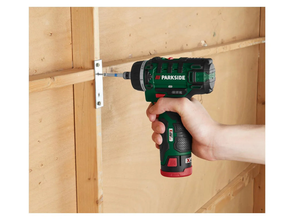 PARKSIDE Perceuse-visseuse sans fil PBSA 12 E4, 12 V
