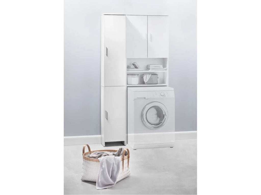LIVARNO home Armoire d'appoint Liverpool, 32 x 190 x 25 cm, blanche