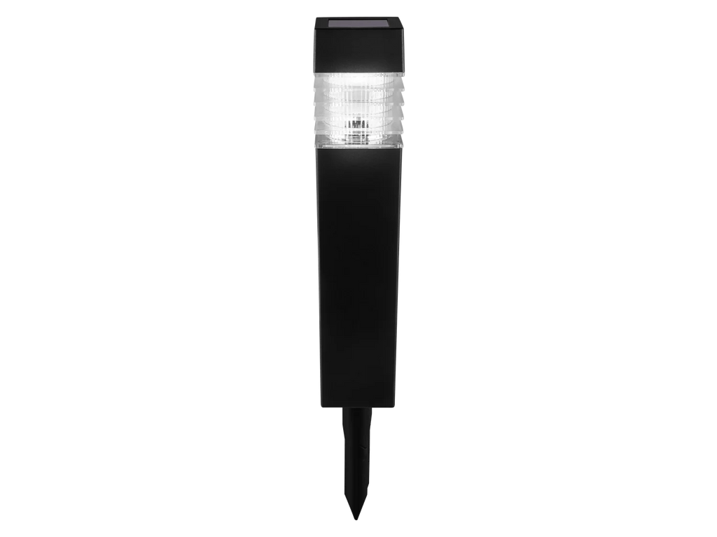 LIVARNO home Lot de 4 balises solaires  LED