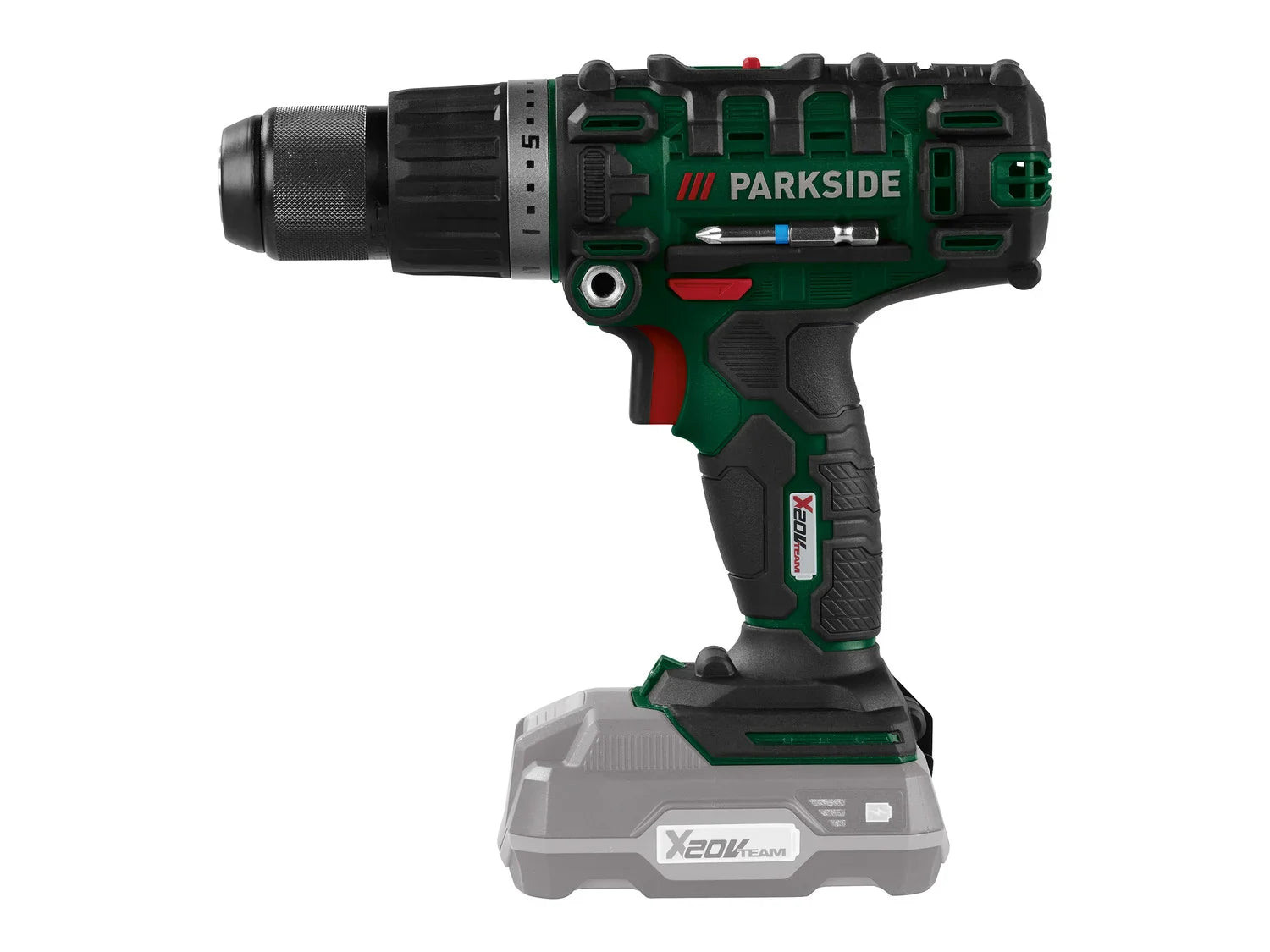 PARKSIDE Perceuse-visseuse  percussion sans fil 3-en-1 PSBSA 20-Li D4, 20 V