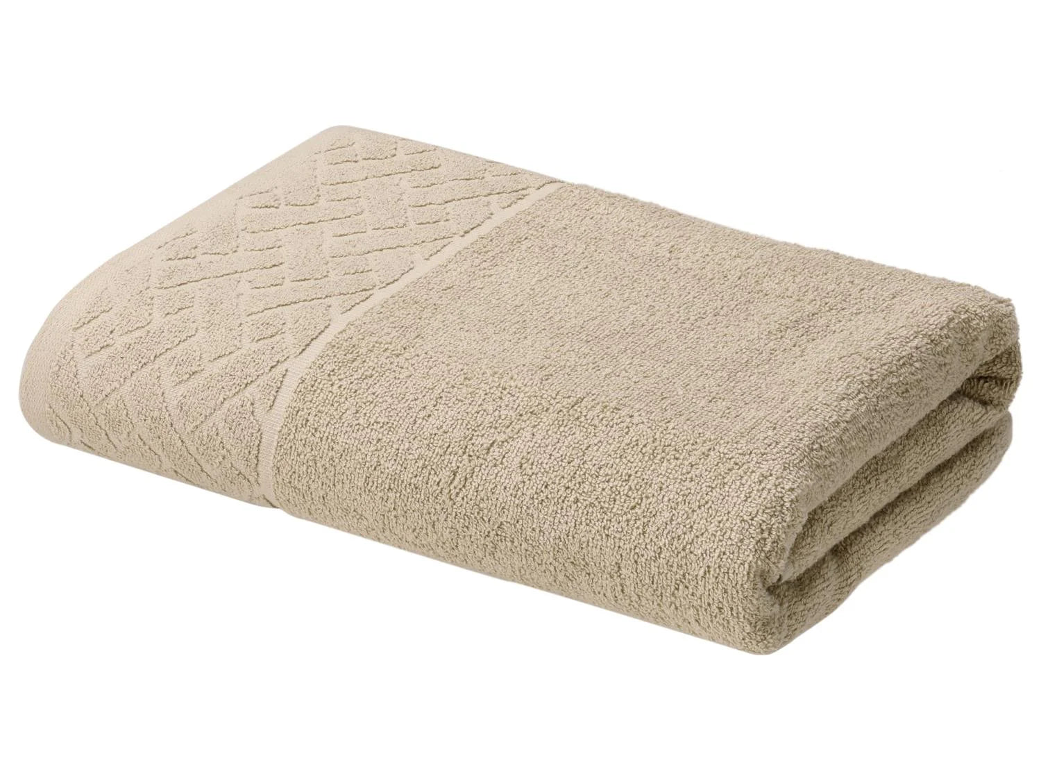 LIVARNO Serviette de douche ou drap de bain en ponge