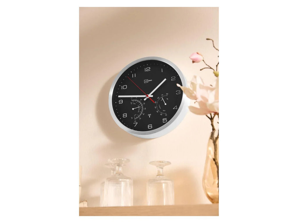 LIVARNO home Horloge murale radioguide
