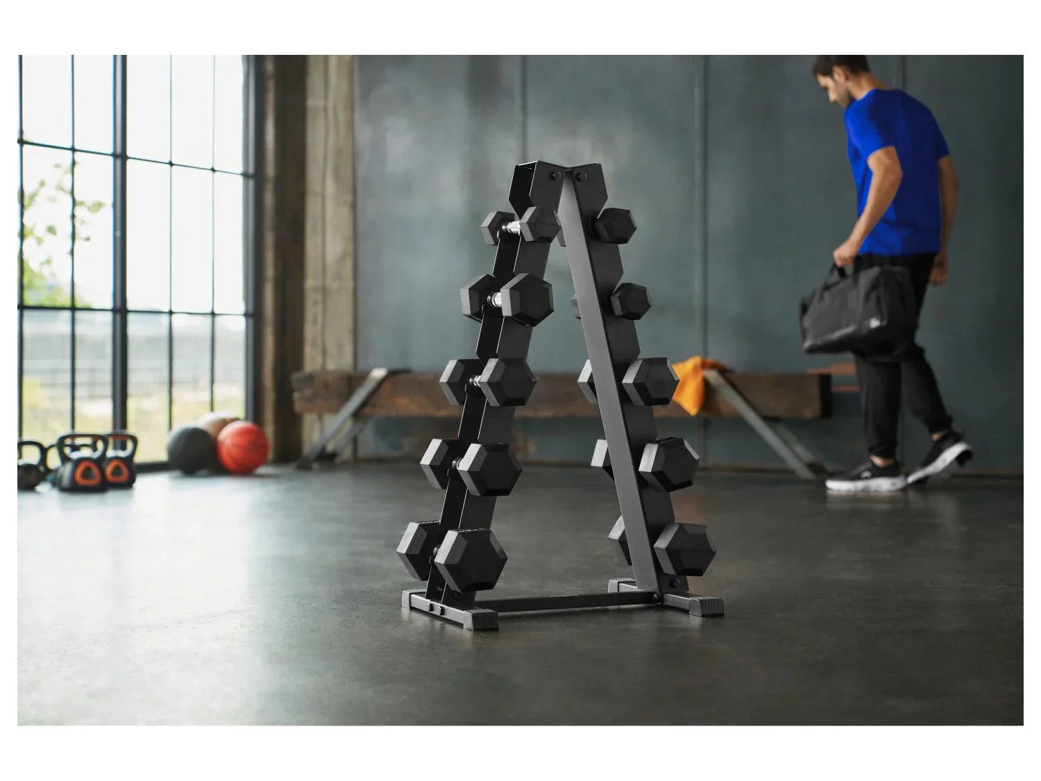 CRIVIT Haltre court hexagonal, 10 kg