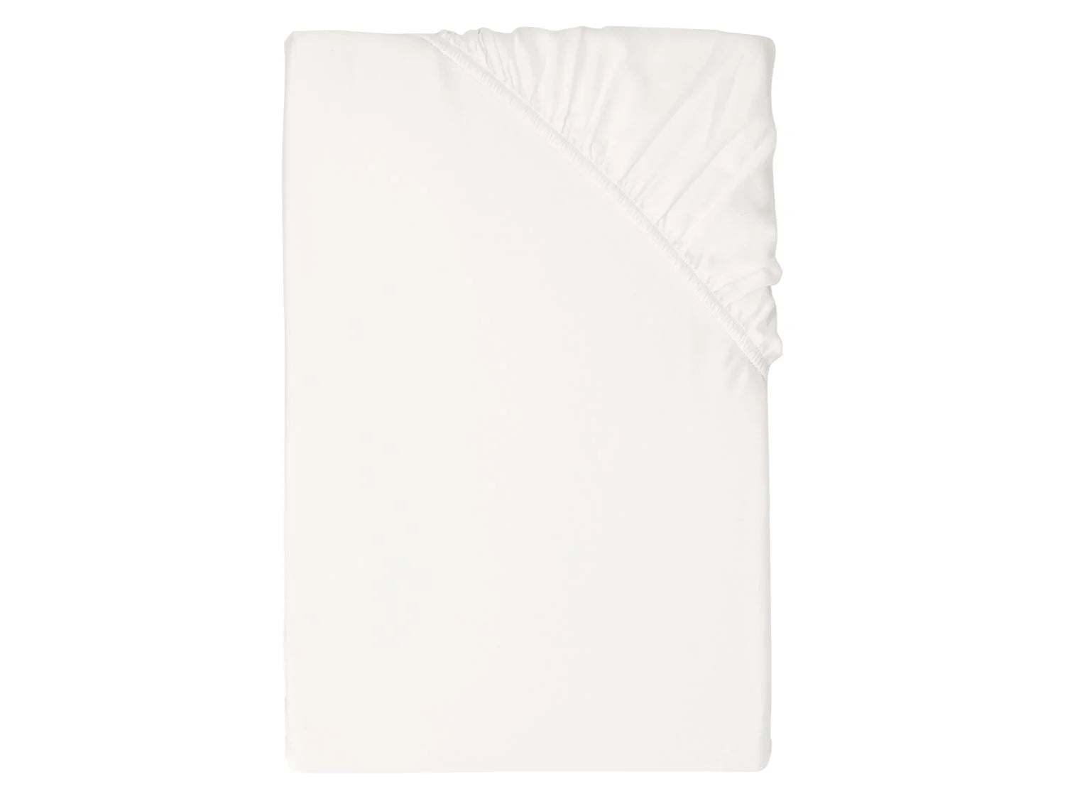 LIVARNO Drap-housse satin de coton et bambou mlangs, 180 - 200 x 200 cm