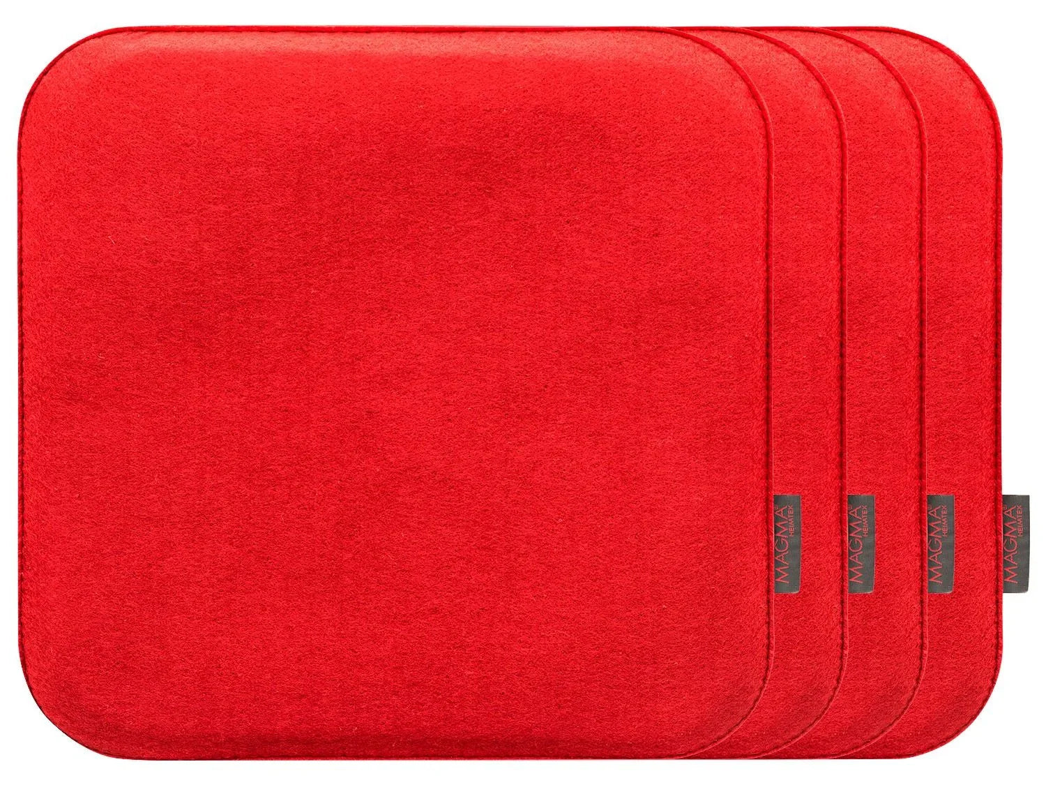 MAGMA Lot de 4 coussins de chaise d'intrieur Avaro