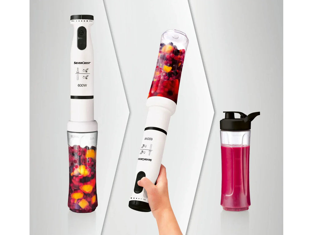 SILVERCREST KITCHEN TOOLS Mixeur plongeant avec appareil  smoothies SSMS 600 A1, 600 W