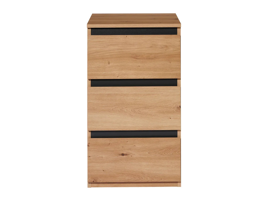 LIVARNO home Commode Genve, 43 x 75,5 x 48 cm, imitation chne