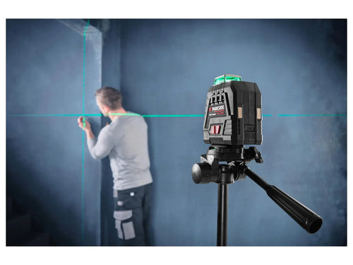 PARKSIDE PERFORMANCE Niveau laser en croix sans fil PKLLP 360 B3, vert, 20 m, 4 V