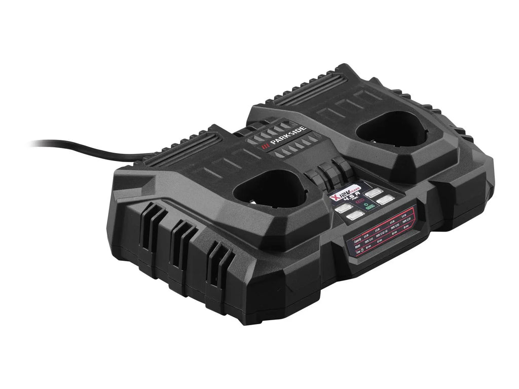 PARKSIDE Chargeur de batterie double PDSLK 12 B2, 4,5 A, 12 V