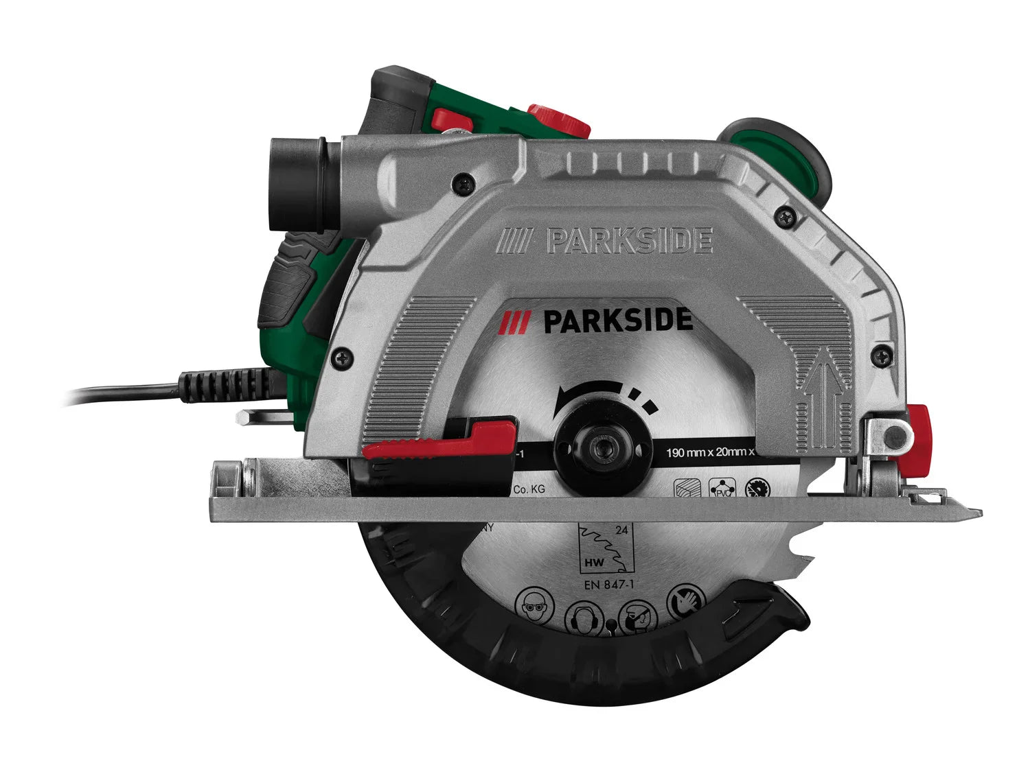 PARKSIDE Scie circulaire PHKS 1350 E4, 1350 W