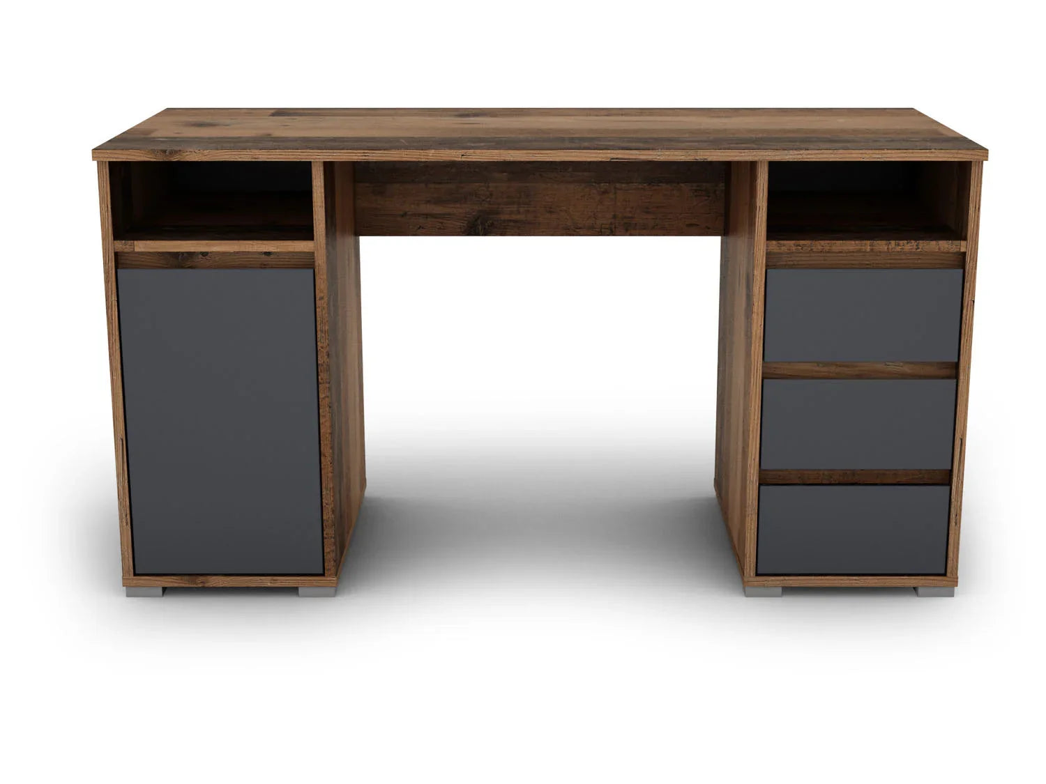byLIVING Bureau Lobo, avec rangements, 138 x 75 x 55 cm