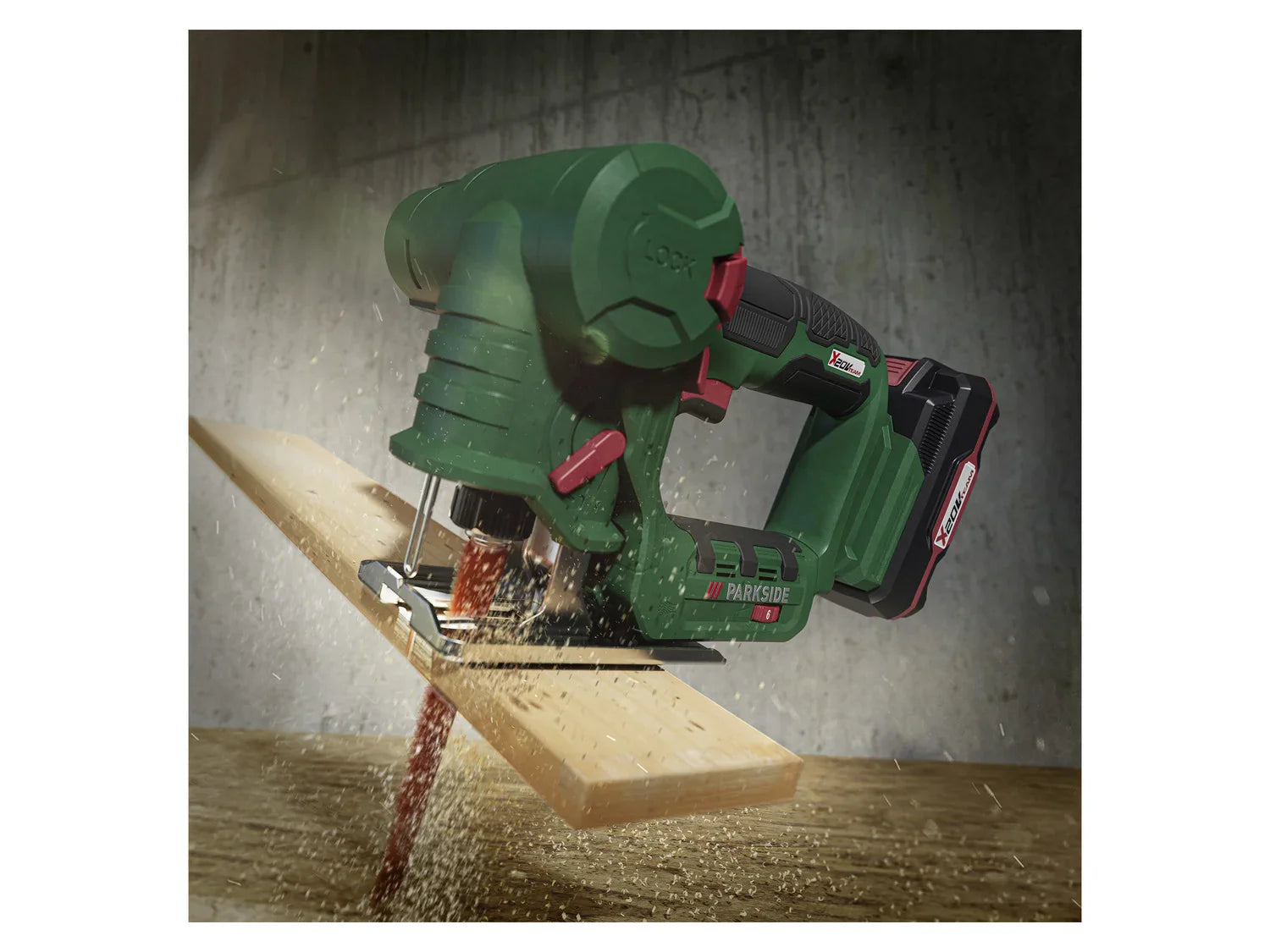 PARKSIDE Scie sauteuse et scie sabre sans fil 2en1 PSSSA 20 Li B2, 20 V
