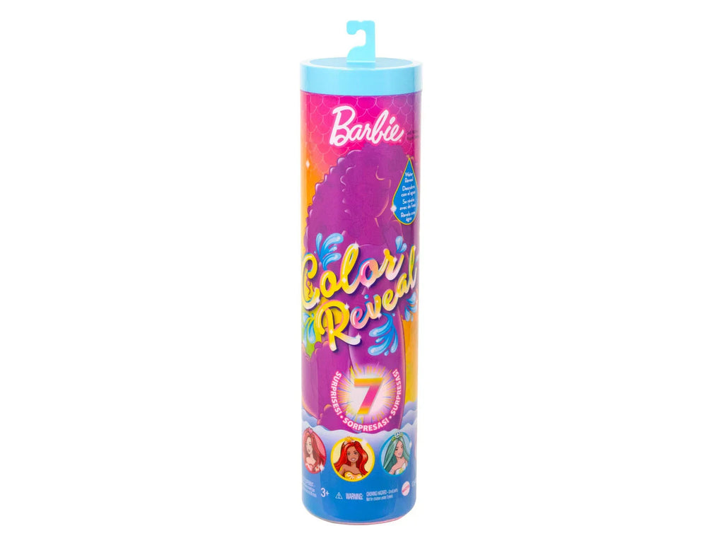 Poupe de sirne Color Reveal, Barbie