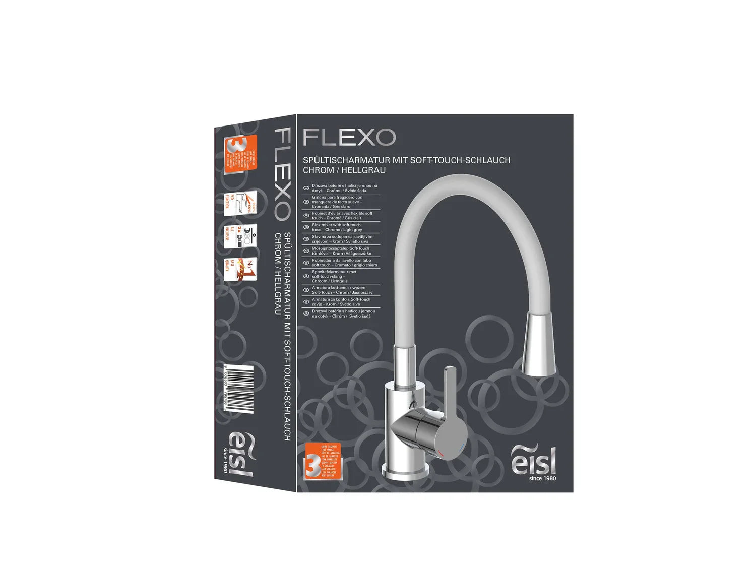 Eisl Mitigeur de cuisine Flexo, avec fonction Cold Start