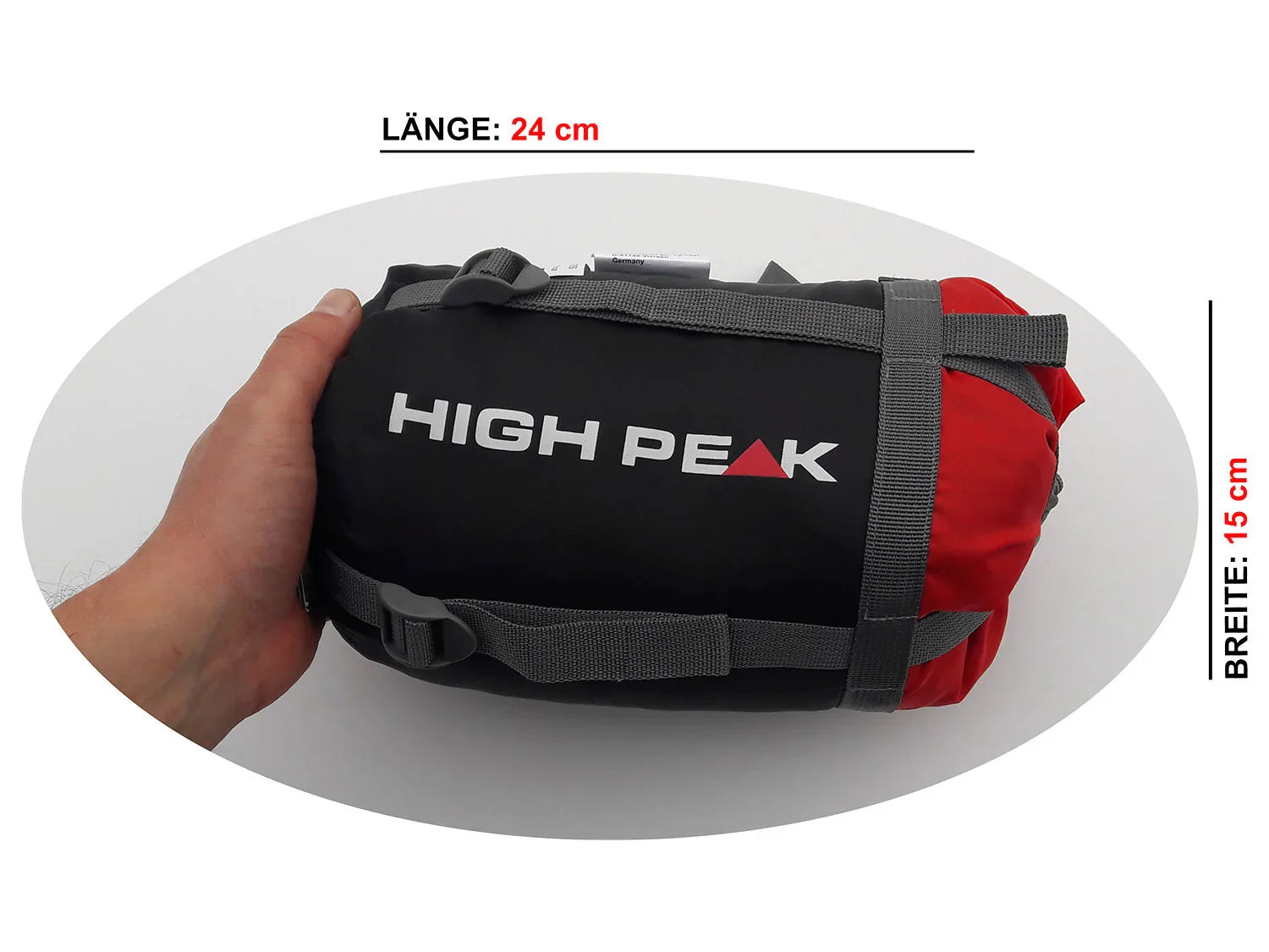 HIGH PEAK Sac de couchage Colibri 700, 1 personne