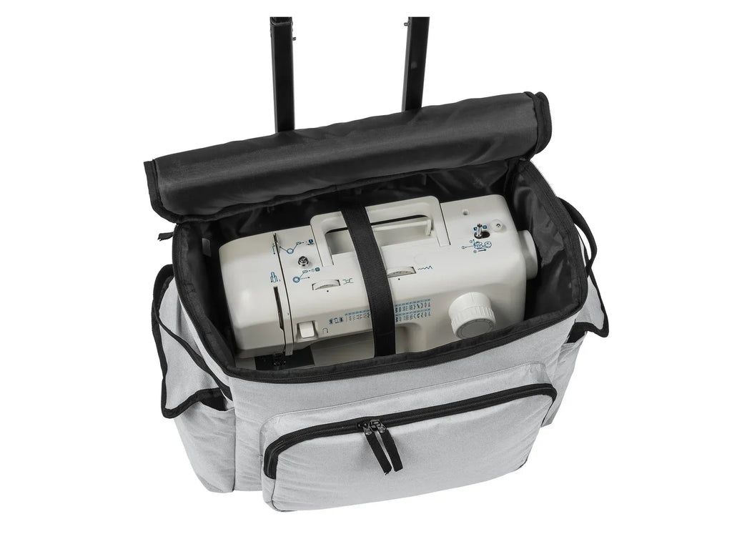 TOPMOVE Sac pour accessoires de tricot ou trolley pour machine  coudre