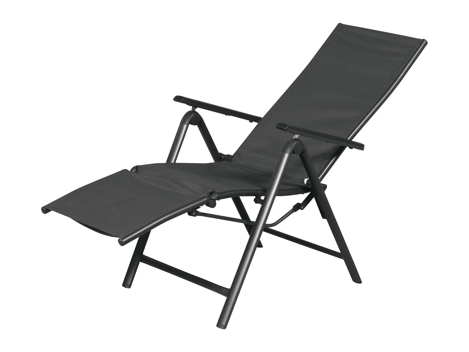 LIVARNO home Fauteuil de jardin Houston, noir/anthracite