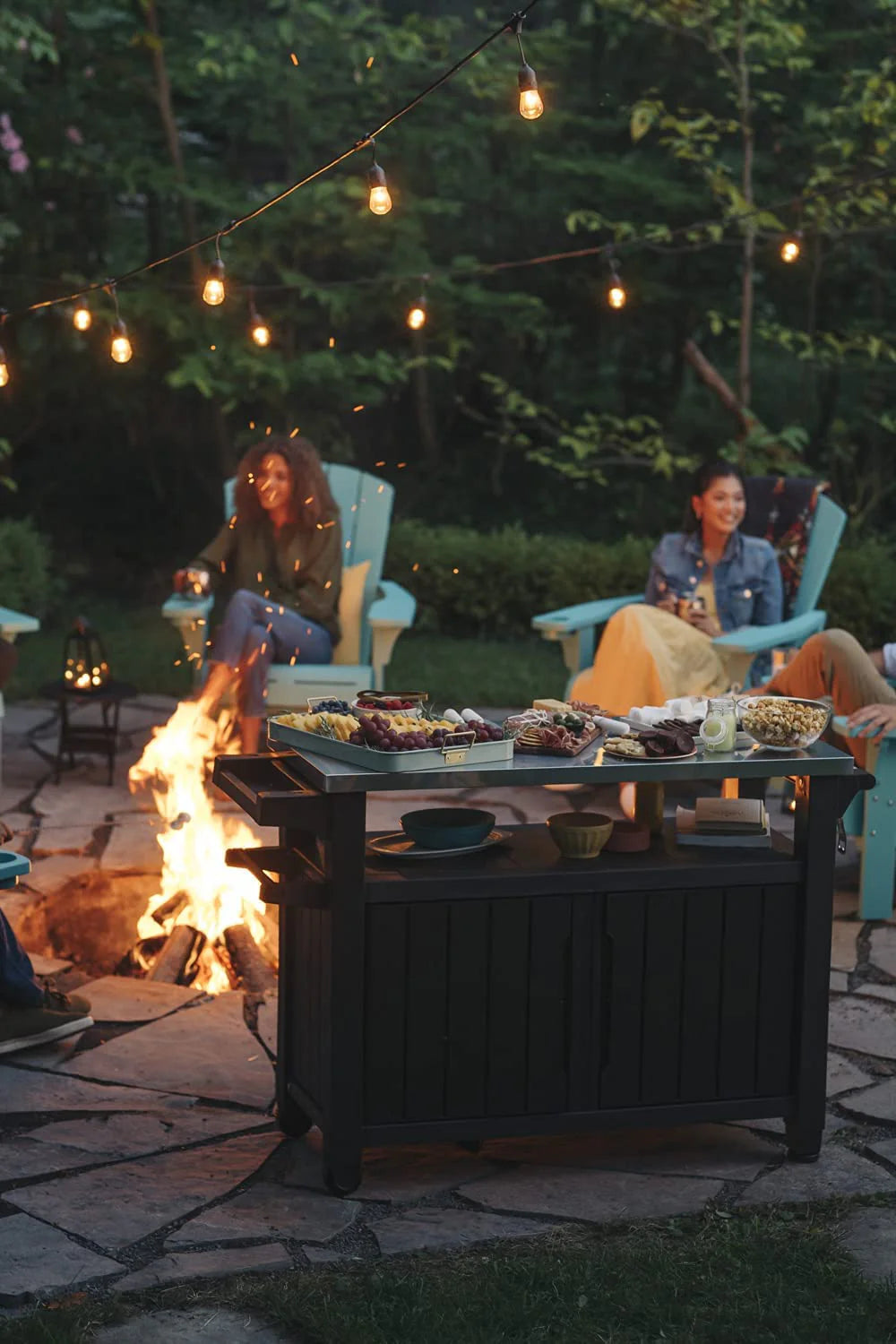 Keter Unity XL Portable Outdoor Table and Storage