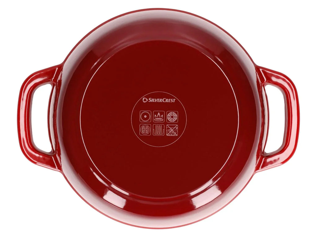 SILVERCREST Faitout en fonte Premium, 22 cm