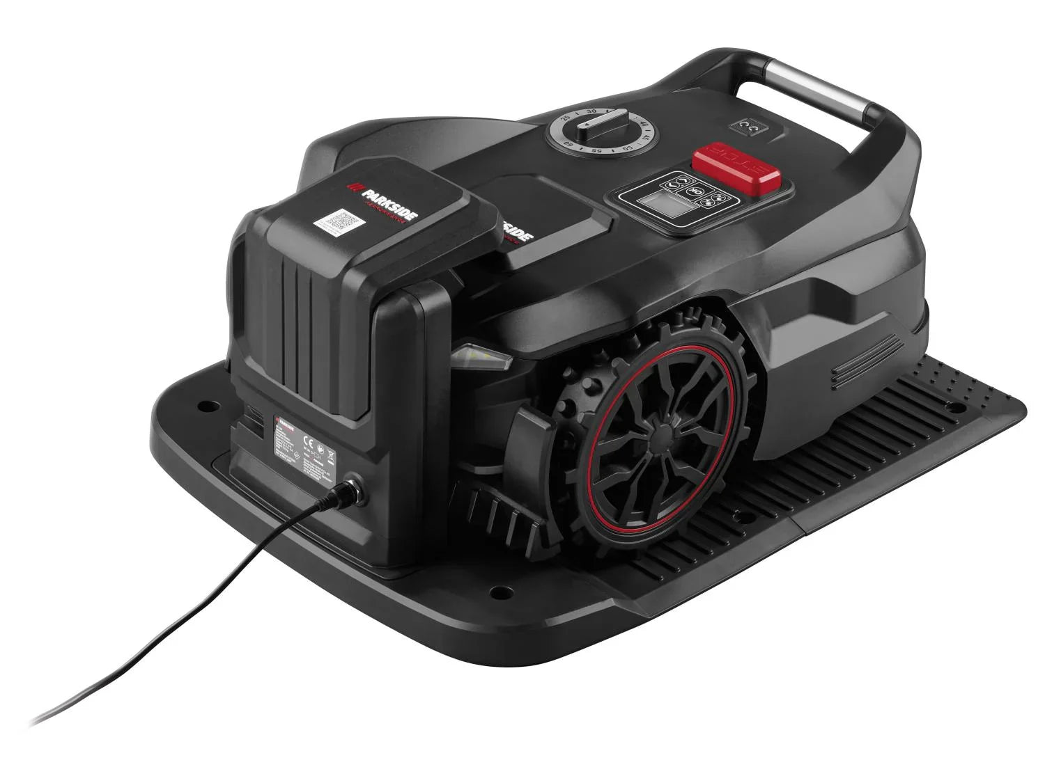 PARKSIDE PERFORMANCE Tondeuse robot Smart & Free, 1250 m + Garage, 20 V