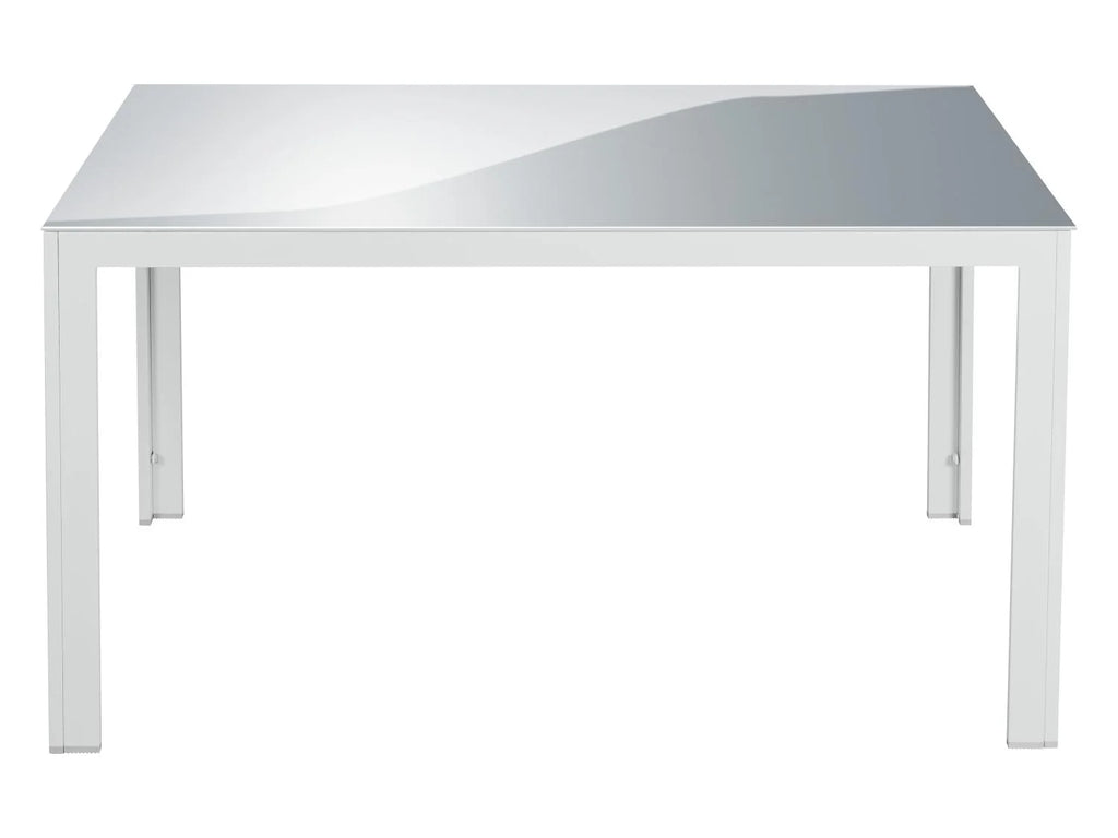 LIVARNO home Table de jardin en aluminium Houston, blanc