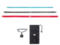 CRIVIT Set de 3 bandes lastiques de musculation, avec ancre de porte