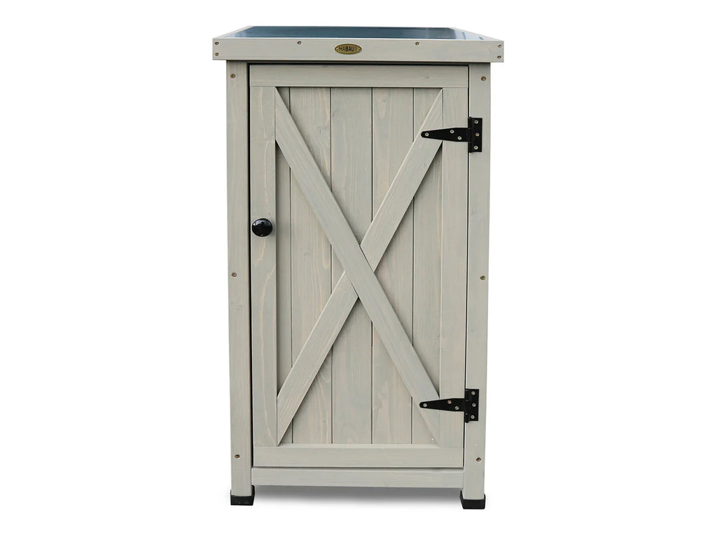 HABAU Armoire de jardin Kompakt, 45 x 45 x 91 cm, gris