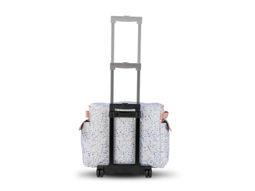 TOPMOVE Sac pour accessoires de tricot ou trolley pour machine  coudre