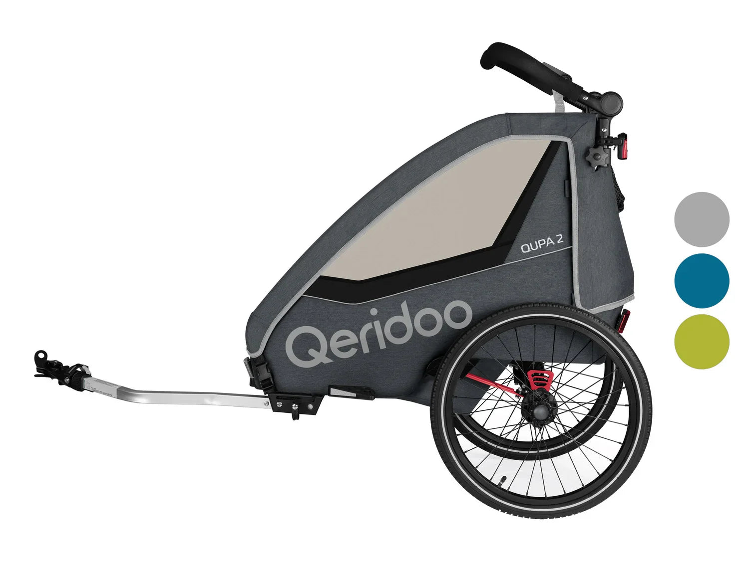 Qeridoo Remorque vlo QUPA 2