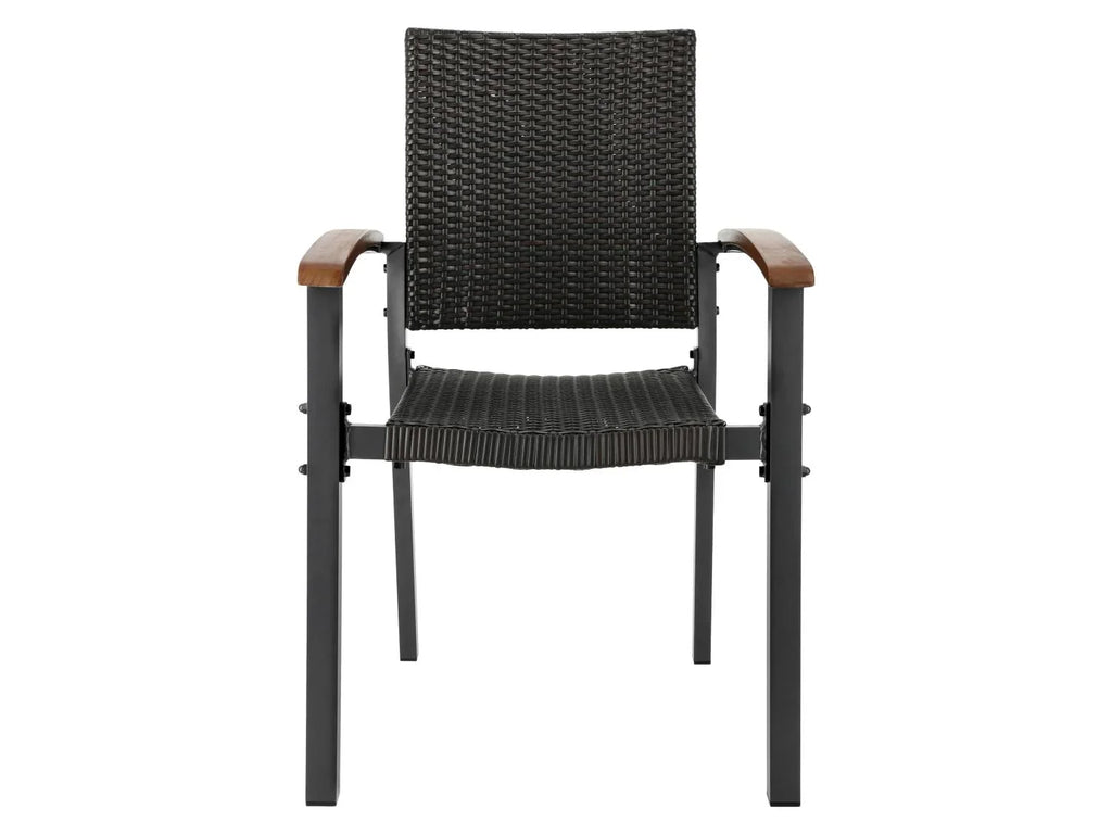 LIVARNO home Table de jardin + Lot de 4 fauteuils Valencia