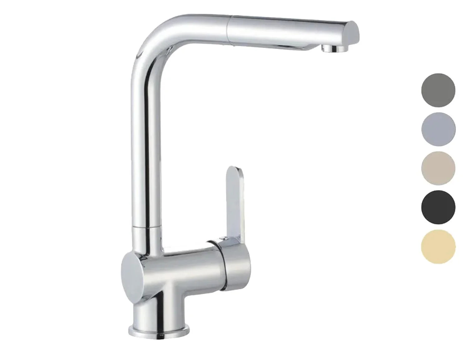 Schtte Mitigeur robinet de cuisine LONDON, avec bec extensible