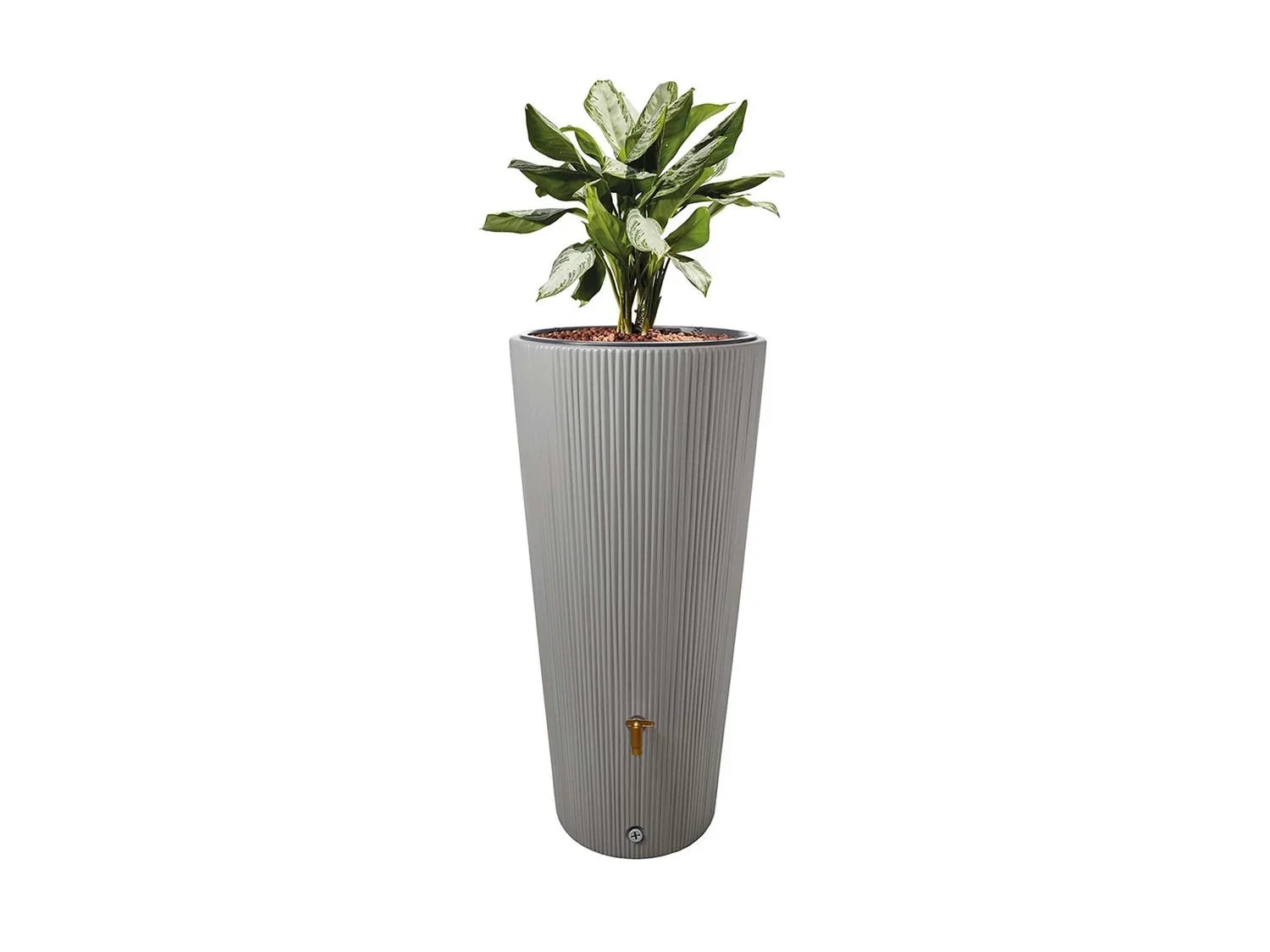 4rain Rcuprateur d'eau de pluie VASO 2in1 Decor, 220 L