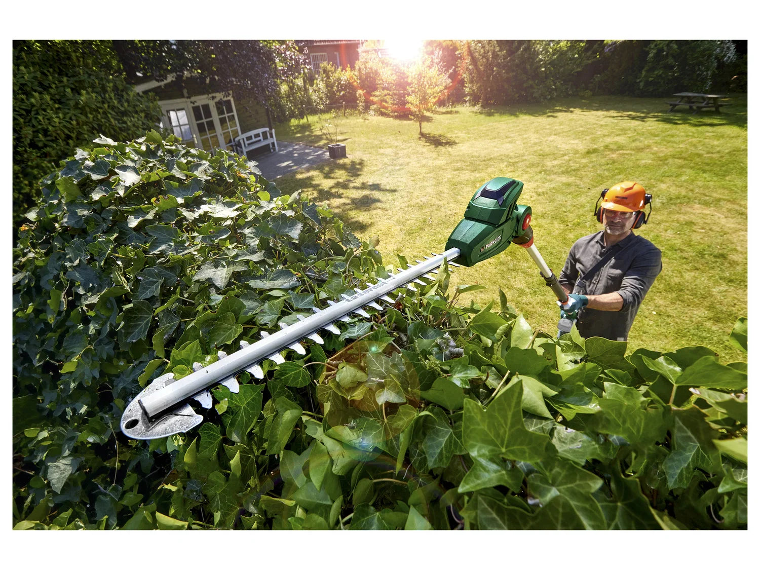 PARKSIDE Taille-haies tlescopique sans fil PTHSA 20-Li, 20 V