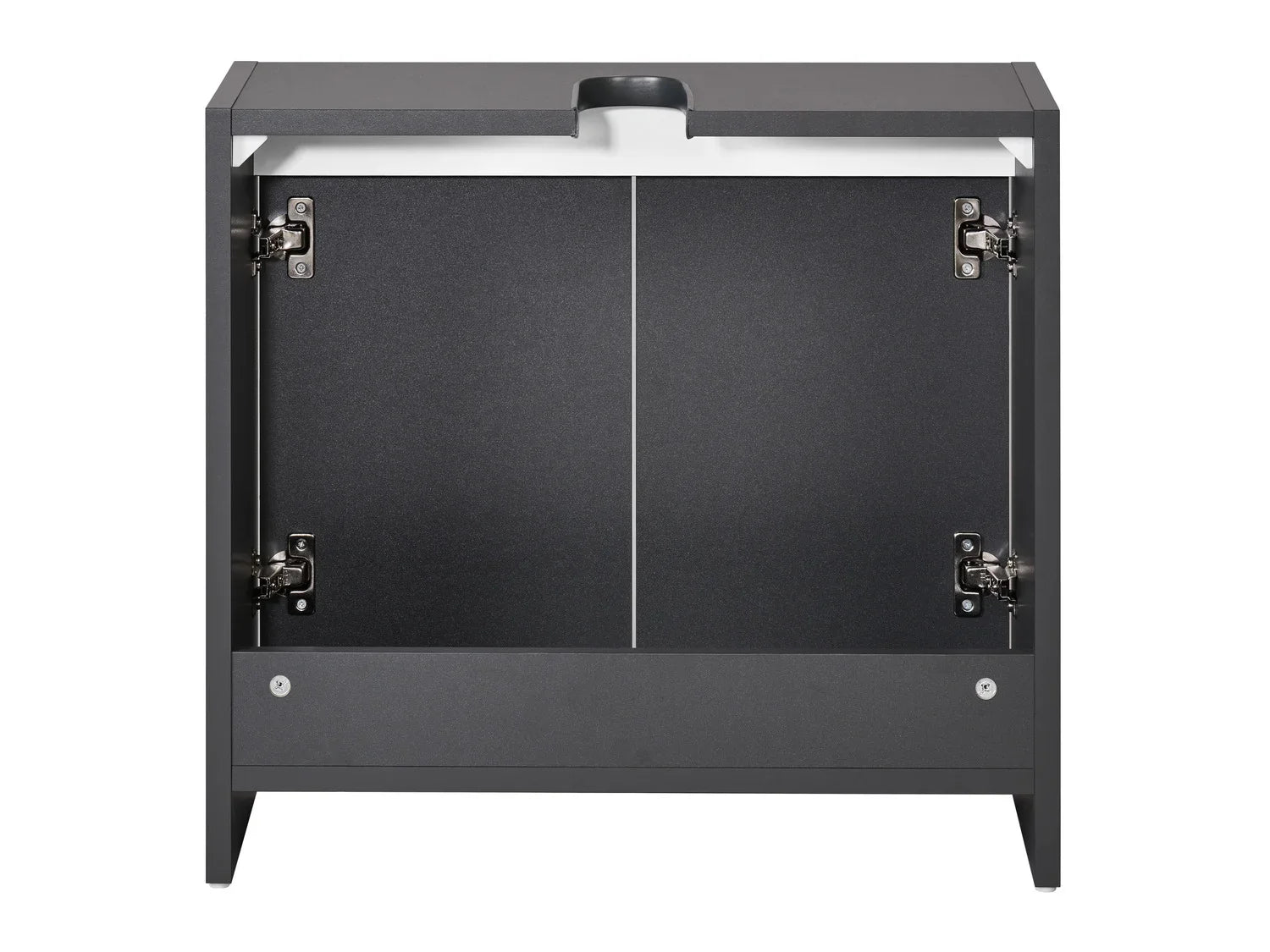 LIVARNO home Meuble sous-vasque Oslo, 60 x 55 x 28 cm, anthracite