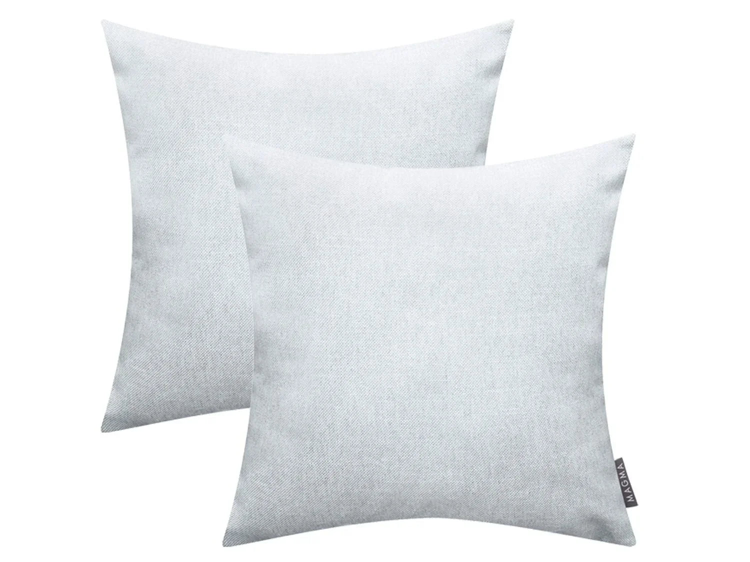MAGMA Lot de 2 housses de coussin, 40 x 40 cm ou 50 x 50 cm