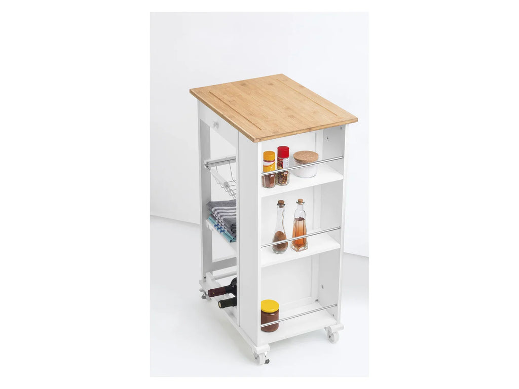 LIVARNO home Desserte de cuisine, 50 x 86,5 x 38,5 cm