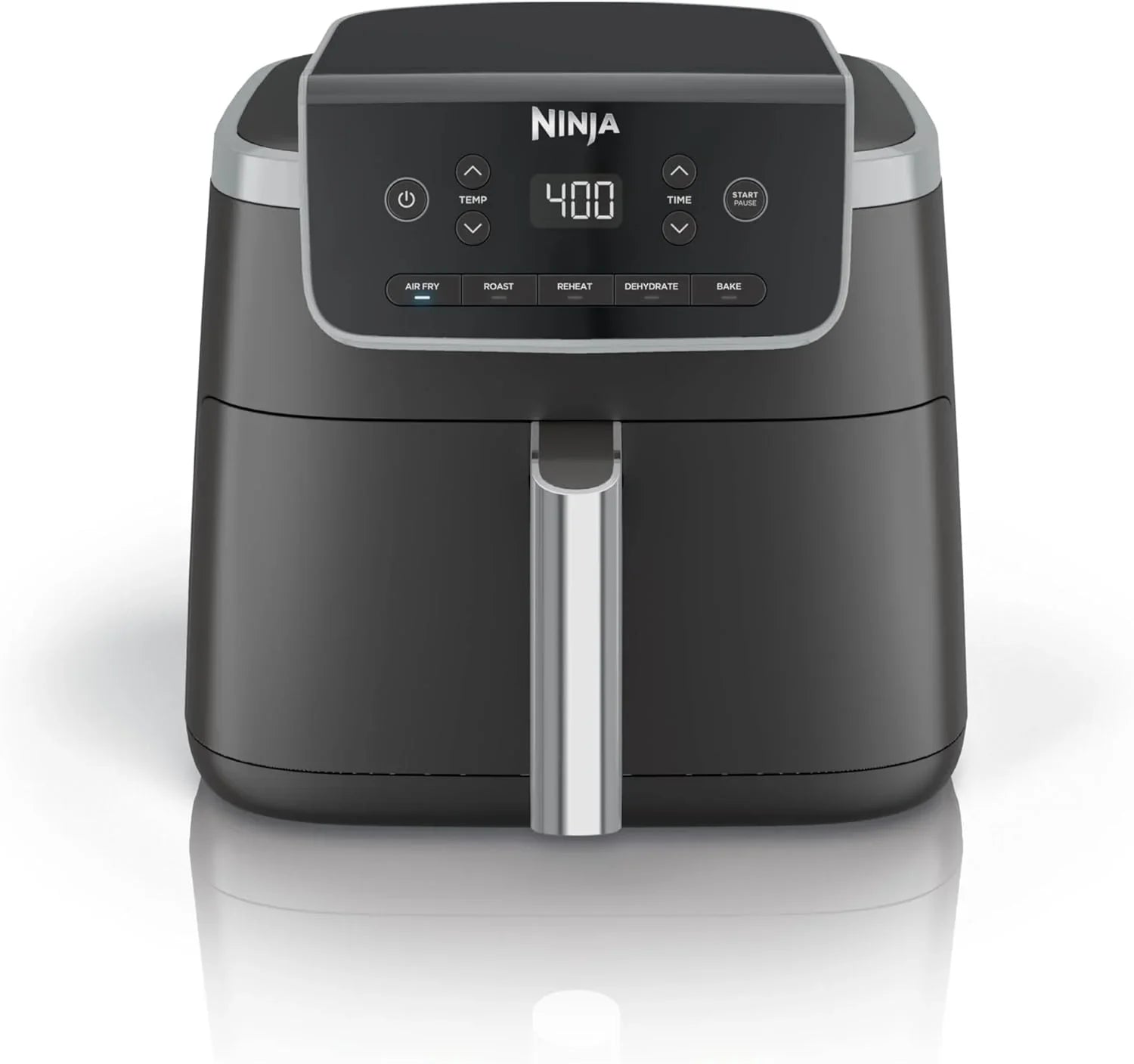 Ninja Air Fryer Pro 5-quart 4-in-1 air fryer that air fries bakes reheats and dehydrates