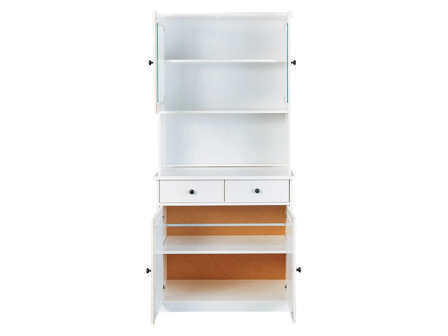Inter Link Commode haut de gamme style campagnard, bois de pin
