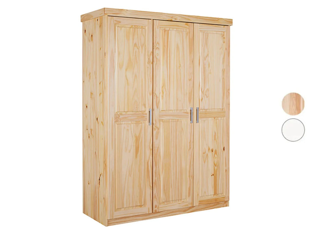 Inter Link Armoire  vtements en pin massif, veines naturelles