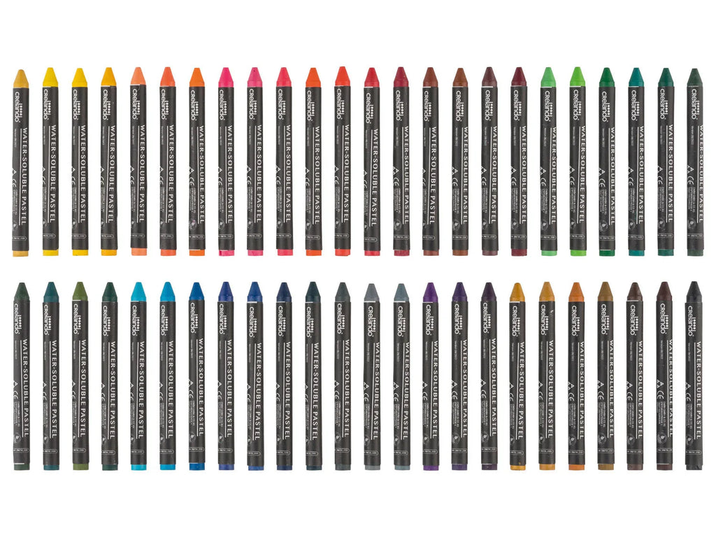 crelando Aquarell pastels de cire, 48 pices