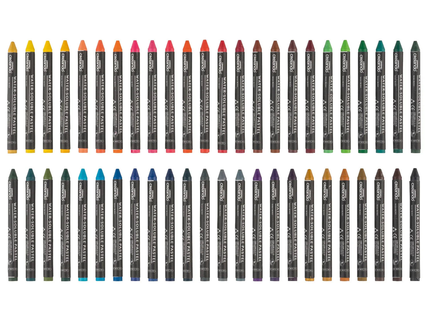 crelando Aquarell pastels de cire, 48 pices