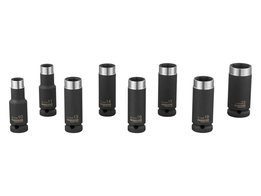 PARKSIDE PERFORMANCE Set de douilles  choc PSNP 8 B2, 8 pices