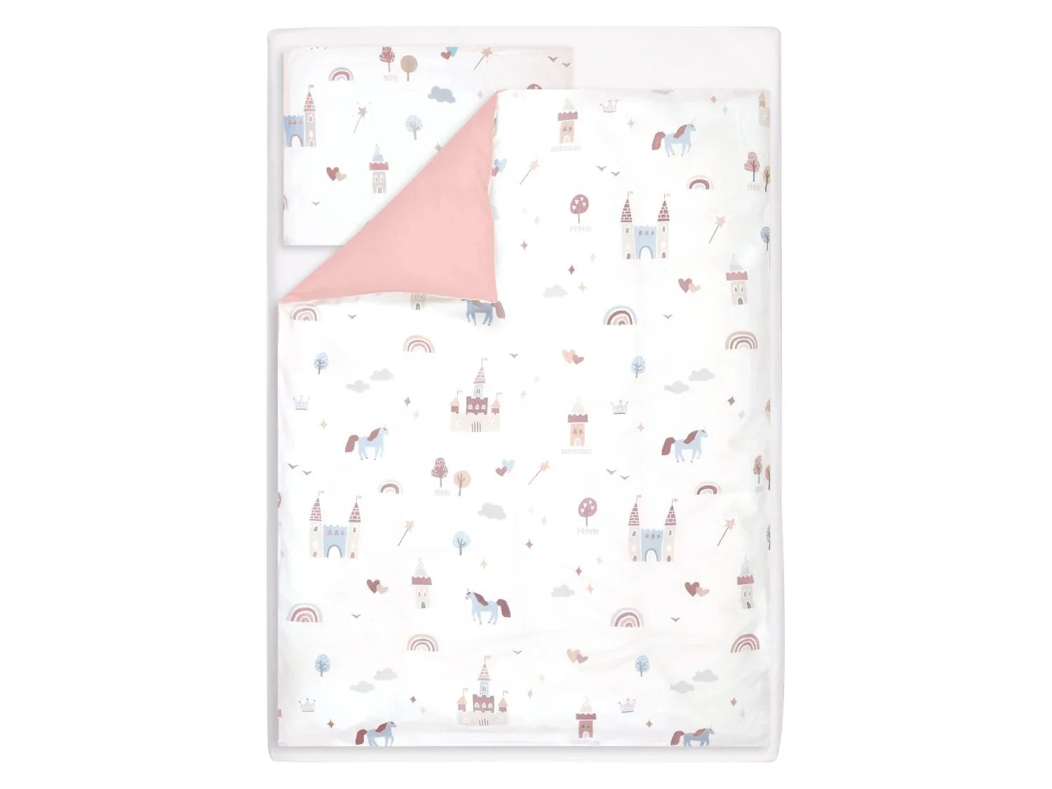 LIVARNO Parure de lit bb rversible, 3 pices